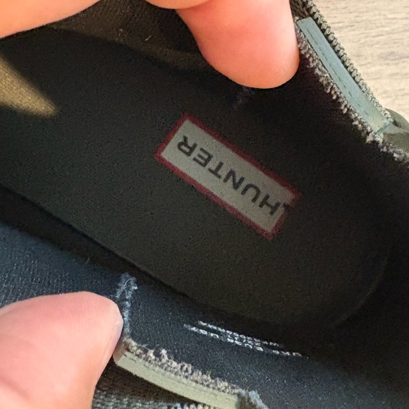 Hunter Women's Original Chelsea Boots Dark Olive Size 7 Waterproof Rain Boot - Picture 9 of 13